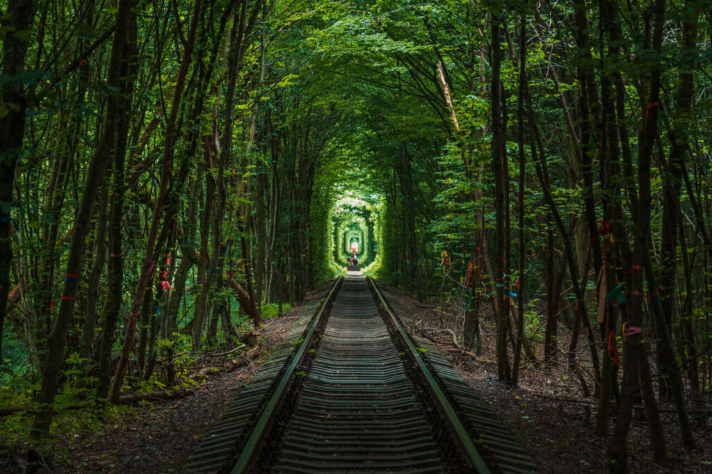 тоннель любви клевань