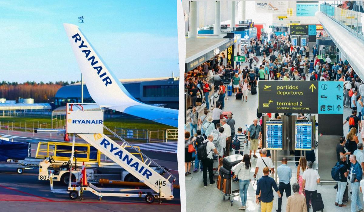 Ryanair попередив про затримки в 15 аеропортах Європи.