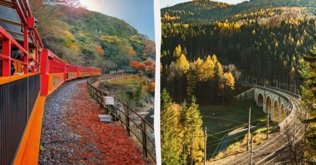 Не лише Альпи: Найкращі осінні маршрути поїздів
